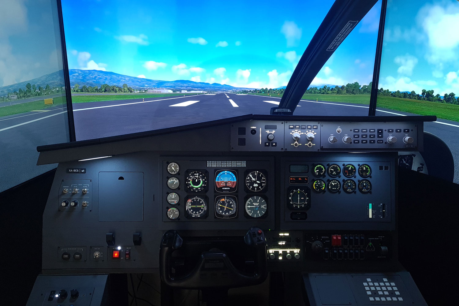 Cessna 208 Simulador de vuelo Aerosim