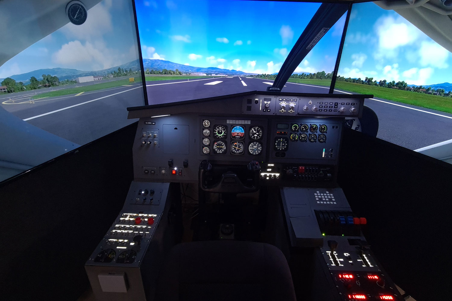 Cessna 208 Simulador de vuelo Aerosim